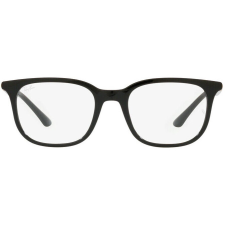 Ray-Ban RX7211 2000 unisex szemüvegkeret, négyzet alakú, fekete, műanyag, 52 mm szemüvegkeret