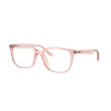 Ray-Ban RX7248D 8410 Transparent Light Pink DEMO LENS szemüveg