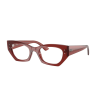 Ray-Ban RX7330 8436 ZENA Shiny Rusty Brown DEMO LENS szemüveg