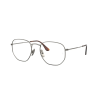 Ray-Ban RX8148V 1223 HEXAGONAL Gunmetal DEMO LENS szemüveg