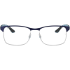 Ray-Ban RX8416 3016 férfi szemüvegkeret, fém, kék, 55 mm