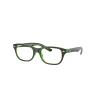 Ray-Ban RY1555 3665 Brown On Green Fluo DEMO LENS szemüveg