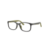 Ray-Ban RY1644 7511 Grey On Rubber Green DEMO LENS szemüveg