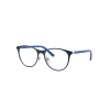 Ray-Ban RY9552V 4094 Matte Blue On Silver DEMO LENS szemüveg