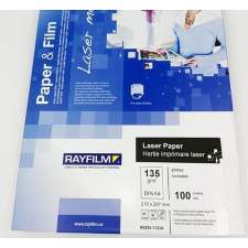 RayFilm R0290 1123A A4 lézer fényes fotópapír kétoldalas 135gr. 100 ív / csomag fotópapír