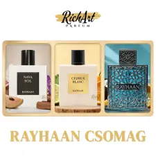  Rayhaan Parfüm Csomag – Nava Sol, Cedrus Blanc, Aquatica 3x100 ml parfüm és kölni