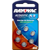 Rayovac Acoustic Special hallókészülék elem típus 312 6db/csom. - Kiárusítás! - A készlet erejéig!
