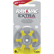 Rayovac hallókészülék elem ZA10, H10MF 6db/bliszter speciális elem