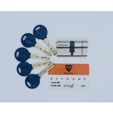 RB Keylocx zárbetét 30/10 mm 5 kulccsal zár és alkatrészei