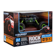 RC autó Rock Crawler HB 2.4GHz 1:18 zöld távirányítós modell