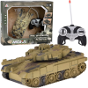  RC tank forgatható toronnyal, fényekkel és valósághű hangokkal