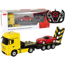Rc távirányítós mercedes-benz tréler autó szett távirányítós modell