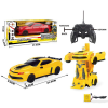 Rc távírányítós tobottá alakuló Camaro sportautó 1/16 méretarány kétféle színben