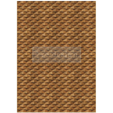 Re-Design with Prima Decoupage Fiber Timber Luxe Decoupage papír A1 (1 db) decoupage papír