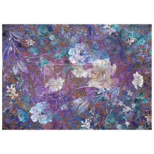 Re-Design with Prima Rizspapír A1 - Magical Floral - Decoupage Fiber (1 csomag) decoupage papír