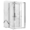 Rea REA Rapid Swing Zuhanykabin - Króm - 80x80cm (Példa méret)