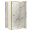 Rea zuhanykabin Rea Atlas 120x80 Brush Gold
