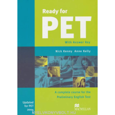 READY FOR PET SB WITH KEY nyelvkönyv, szótár