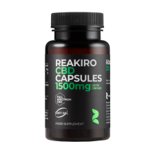 REAKIRO teljes spektrumú lágyzselatin kapszula 60db 1500mg vitamin és táplálékkiegészítő