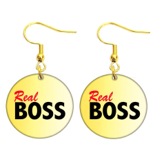 Real Boss fülbevaló, választható több formában és színben fülbevaló