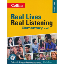 REAL LIVES, REAL LISTENING ELEM+CD nyelvkönyv, szótár