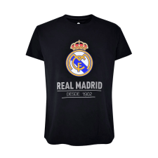 Real Madrid szurkolók kedvenc fekete pólója - 2XL férfi póló