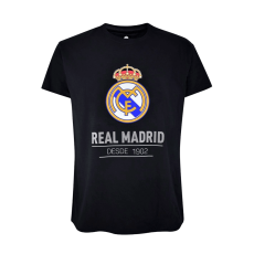 Real Madrid szurkolók kedvenc fekete pólója - L