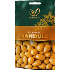 Real Nature Mandula, 75 g, real nature, karamellás reform élelmiszer