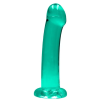 Real Rock Crystal Dildo Rody Kristály RealRock 16 x 4cm Zöld
