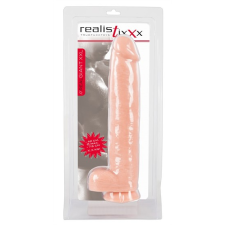  realistixxx Giant 3XL - élethű dildó (42cm) - natúr műpénisz, dildó