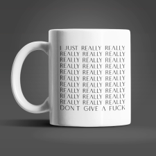  Really Dont fehér bögre bögrék, csészék