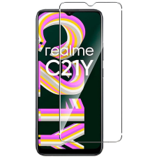 Realme C21Y C25Y karcálló edzett üveg Tempered glass kijelzőfólia kijelzővédő fólia kijelző védőfólia mobiltelefon kellék