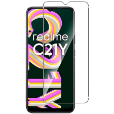Realme C21Y / Realme C25Y karcálló edzett üveg Tempered glass kijelzőfólia kijelzővédő fólia kijelző védőfólia mobiltelefon kellék