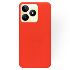  Realme C53 Telefontok - piros szilikon hátlap tok tok és táska