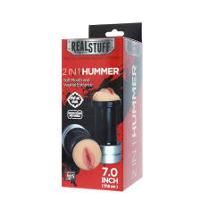 RealStuff 2 in 1 Hummer Mouth & Vagina vibrátorok