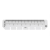 REALSYSTEM 12cm Vonalzó gyűrűs naptár kiegészítő (3300-00)