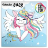 REALSYSTEM 2023-as Happy Unicorns 6097 falinaptár (6097-HU)