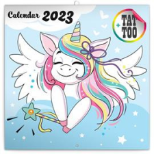 REALSYSTEM 2023-as Happy Unicorns 6097 falinaptár (6097-HU) naptár, kalendárium