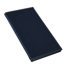 REALSYSTEM Zsebnaptár Realsystem Bolero fekvő sárga lapos kék 2020. naptár, kalendárium