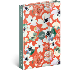 Reálszisztéma Kft. Bizományos REALSYSTEM Porcelain Flower B6 mágneses zsebnaptár 2026 naptár, kalendárium