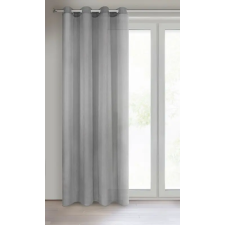  Rebecca fényáteresztő függöny finom esőszerkezettel Acélszürke 140x250 cm lakástextília