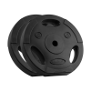  Rebel Active RBA-2124 - műanyag súlytárcsa szett fogantyúval 2x15 kg, 31 mm, fekete