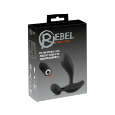 Rebel RC - 2in1 prosztata vibrátor (fekete) vibrátorok