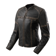 Rebelhorn Hunter II női bőr motoros kabát barna motoros kabát