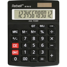 Rebell 8118-12 Számológép fekete számológép