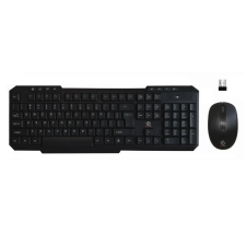Rebeltec Vortex Wireless Billentyűzet + Egér - Angol (US) (RBLKLA00034) billentyűzet