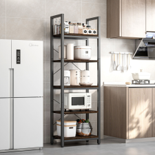 Rebiko Létrás könyvespolc magas loft fém ipari 154 cm bútor