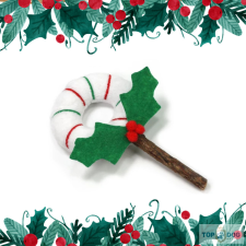  RECORD Karácsonyi macskajáték fánk 14 cm játék macskáknak