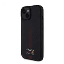 Red Bull Powerbar iPhone 15 Carbon MagSafe tok, fekete tok és táska