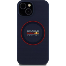 Red Bull RBHMP14S24SIILVR Silicone Red Ring Magsafe-Kompatibilis Tok iPhone 14 - Sötétkék (RBHMP14S24SIILVR) tok és táska